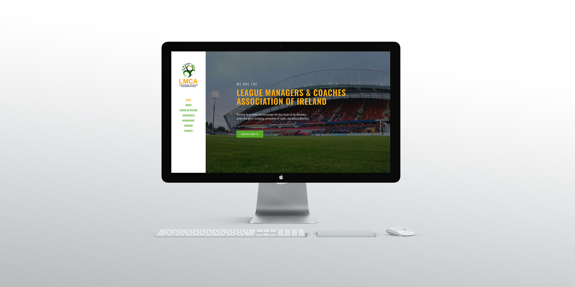 thefingerprint League Manager Coach Association website project