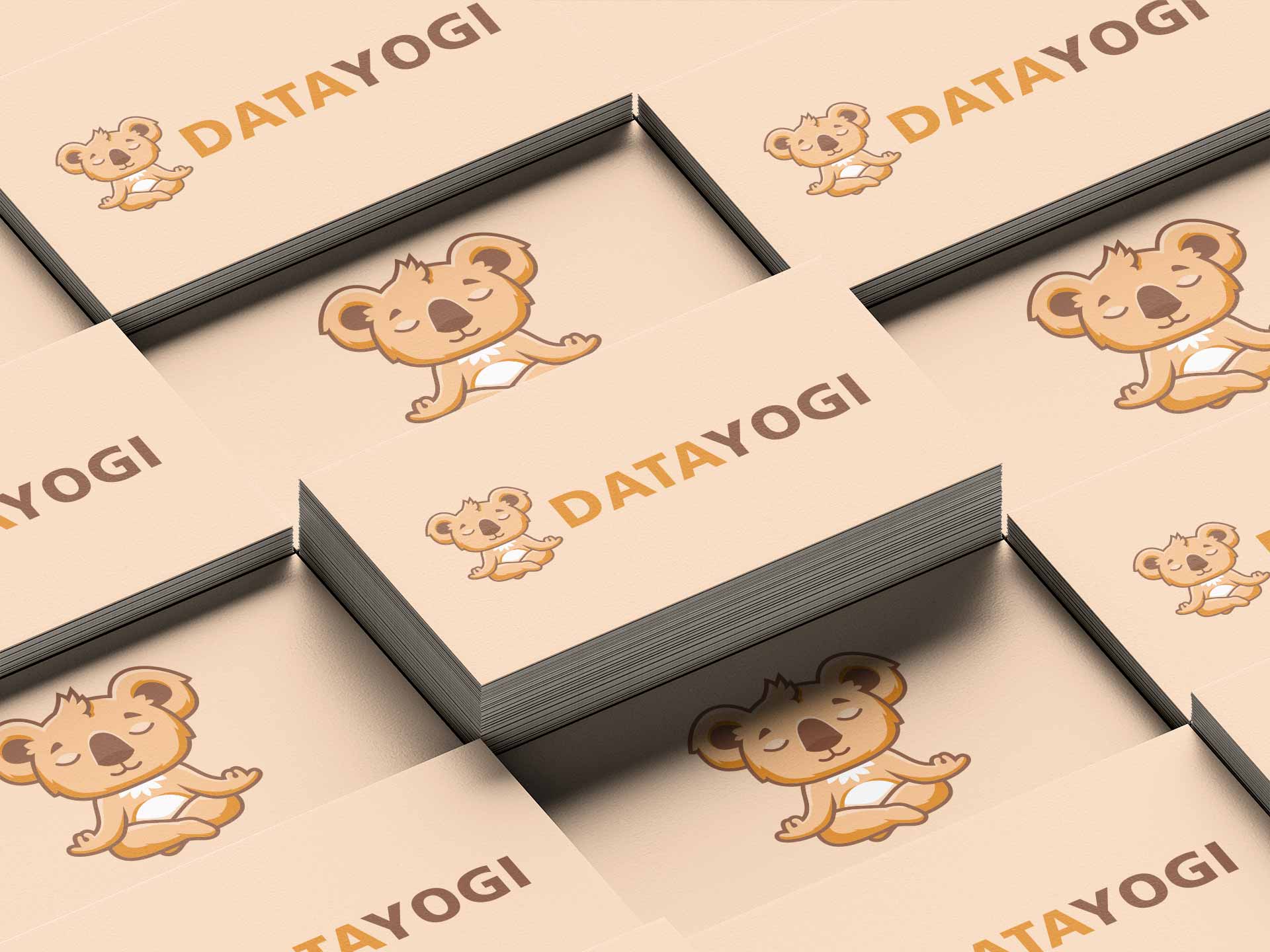 DataYogi Website Business Cards