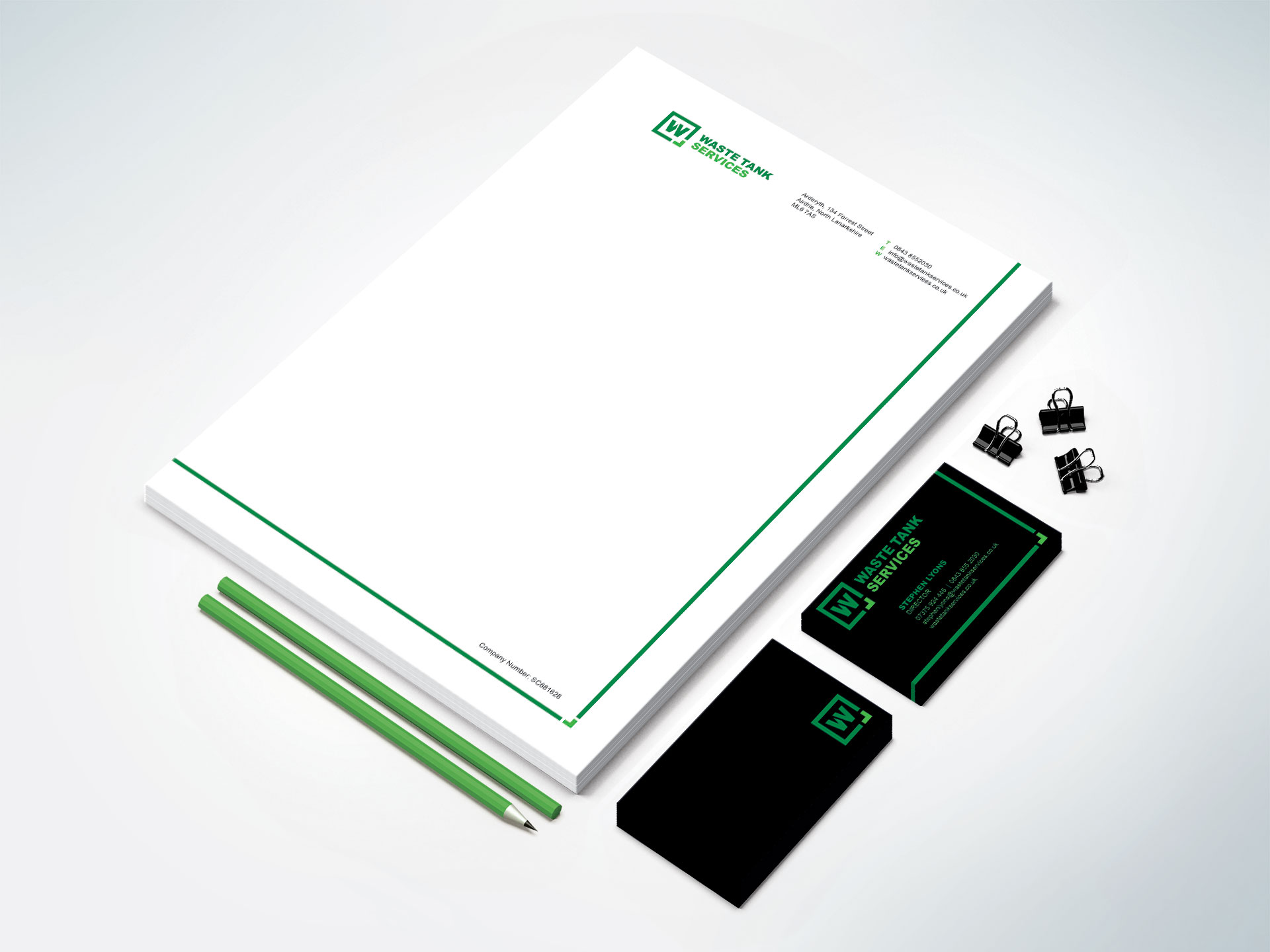 Waste Tank Services Stationery