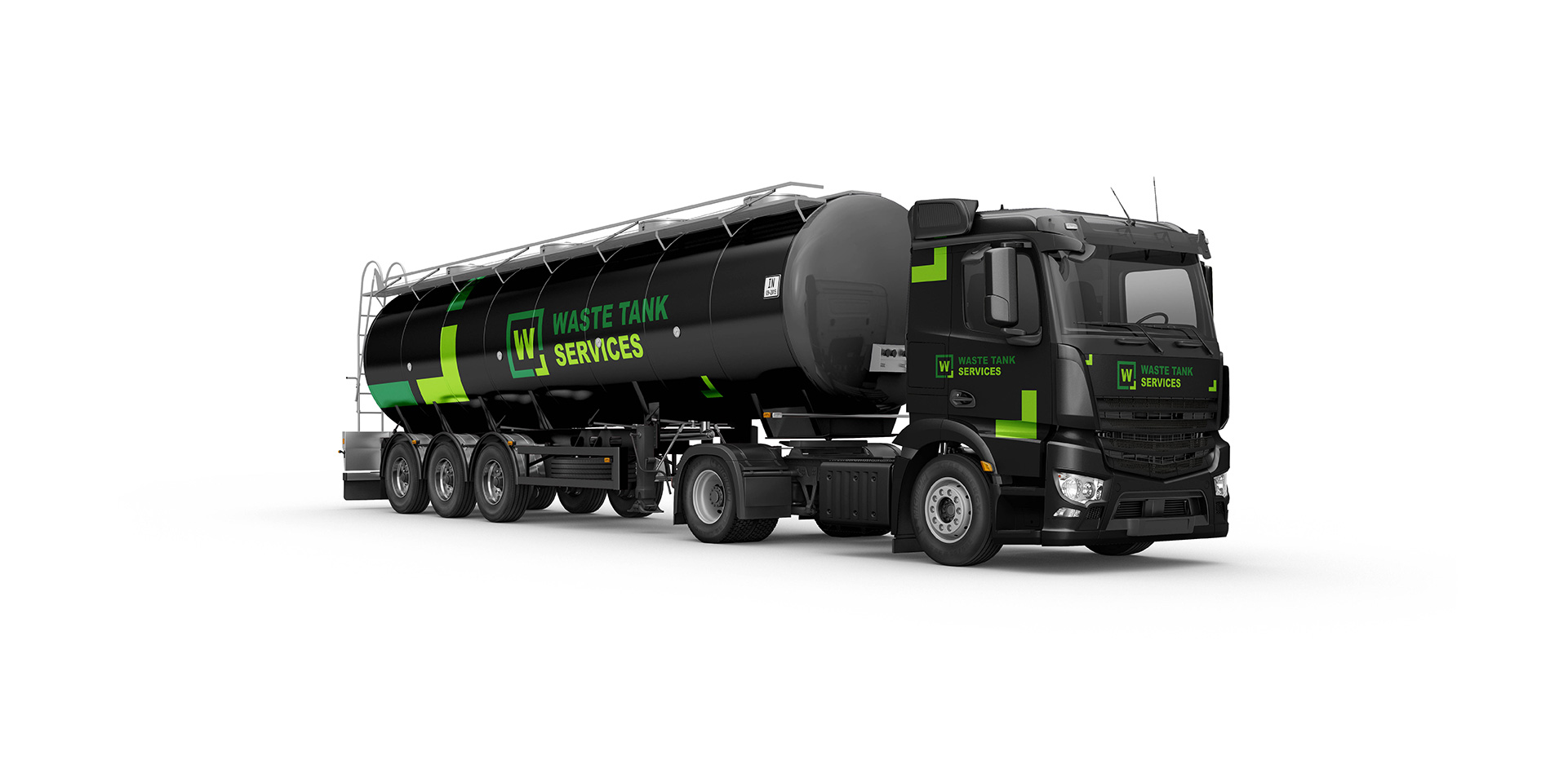 Waste Tank Services Truck Visual