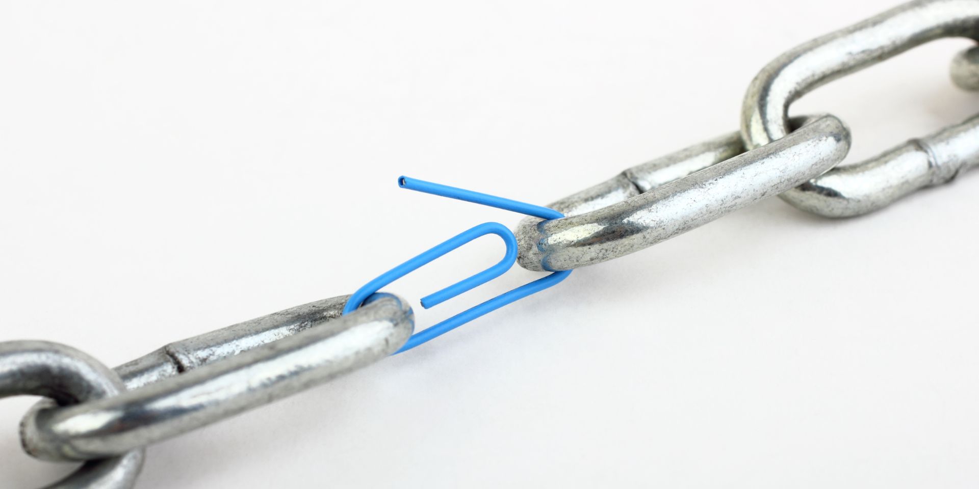 Chain with paperclip